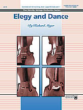 Elegy and Dance Orchestra sheet music cover Thumbnail
